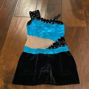 Beautiful Dance/Baton/Guard skirted costume